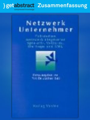 cover image of Netzwerk-Unternehmer (Zusammenfassung)